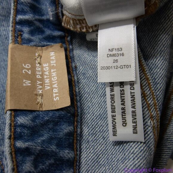 NEW Madewell The Curvy Perfect Vintage Straight Jean‎ in Seyland Wash, 26 - Picture 13 of 16